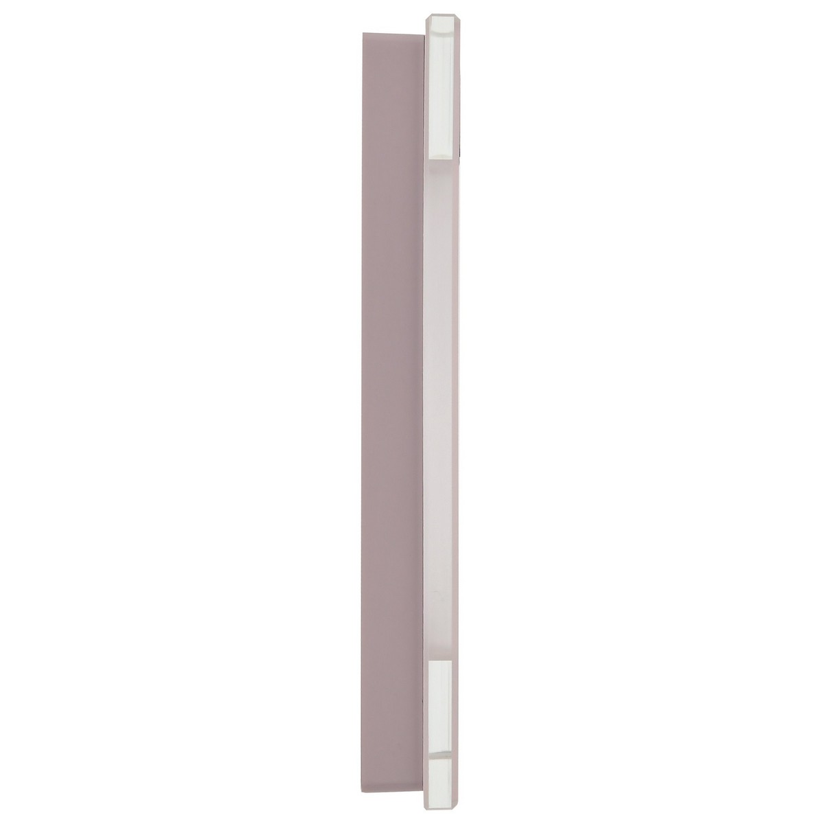 Рамка IEK BRITE DECOR Розовый матовый стекло 1-мест. РУ-1-2-Бр BR-M12-G-31-K14