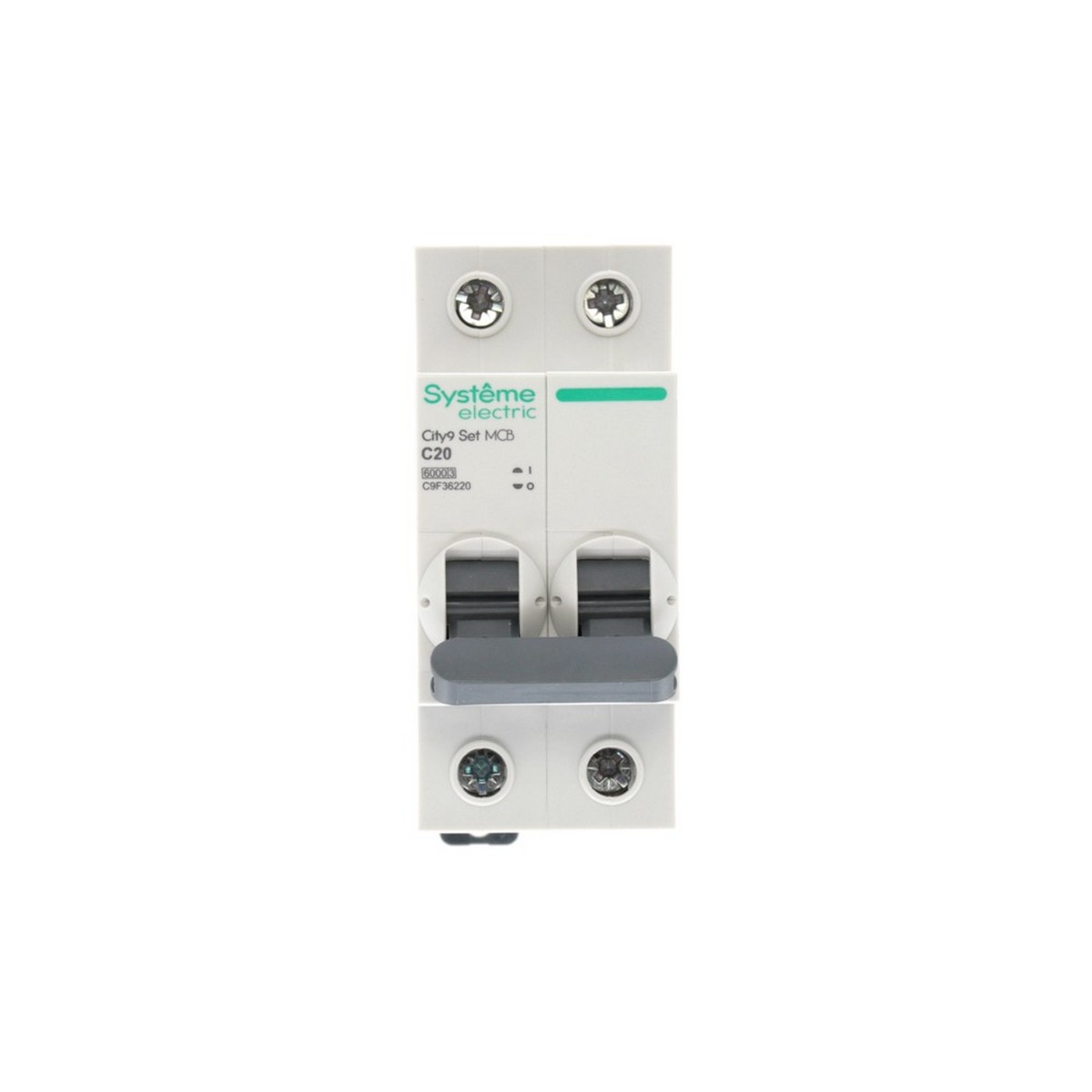 Автоматический выключатель Systeme Electric City9 Set (АВ) С 20А 2P 6kA C9F36220