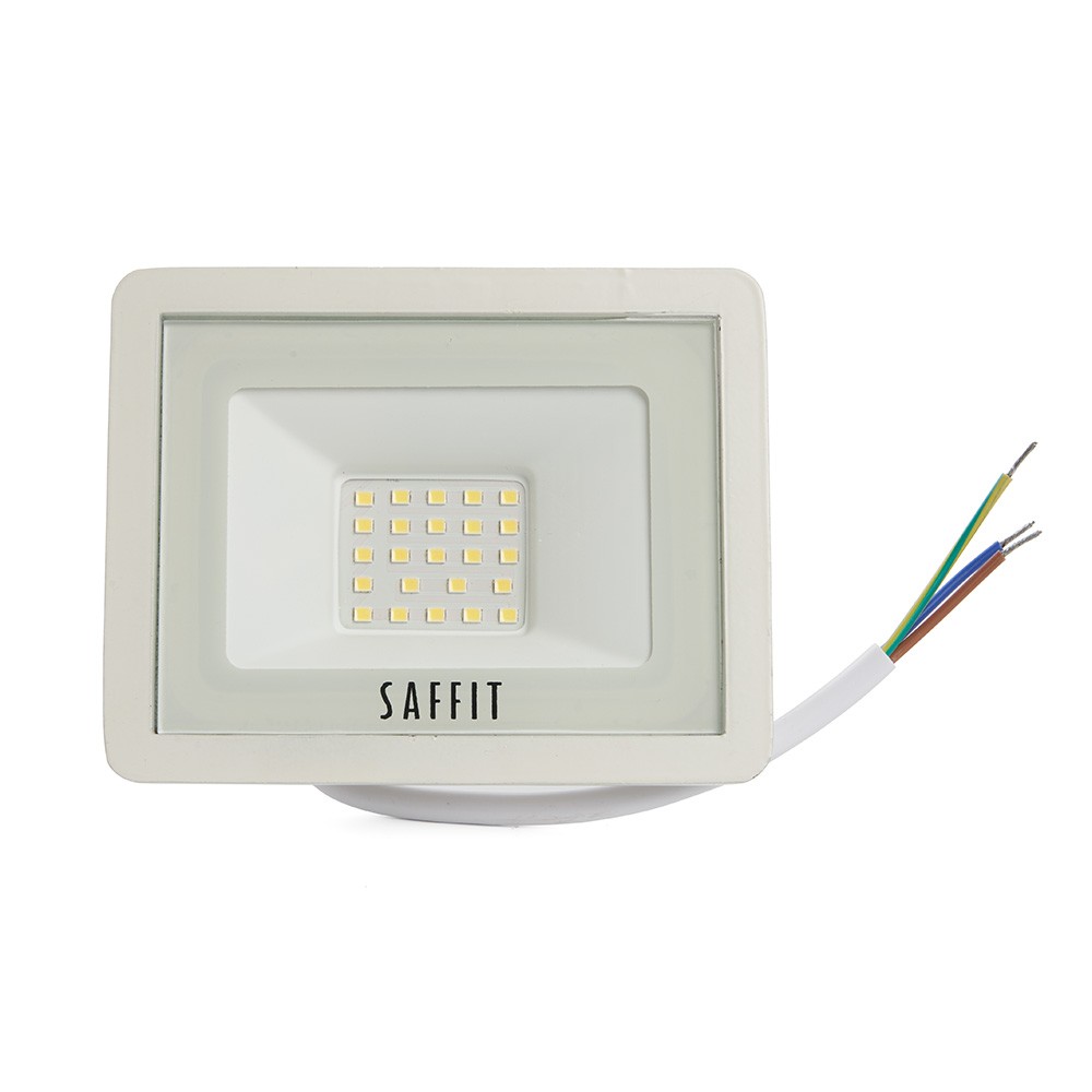 Светодиодный прожектор Saffit SFL90-30 30W Белый 6400K 55072