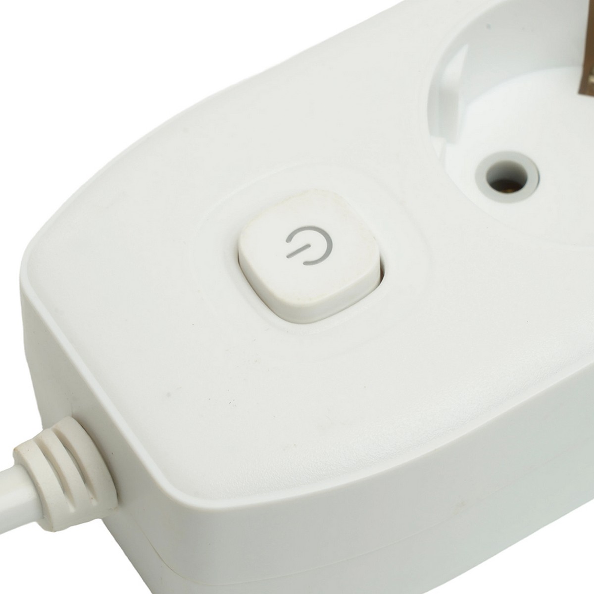 Удлинитель STEKKER HM08-43-02 4-местный c/з 3x1 мм2 1,8 м 2USB+1Type-C 2,4А Home белый 49971