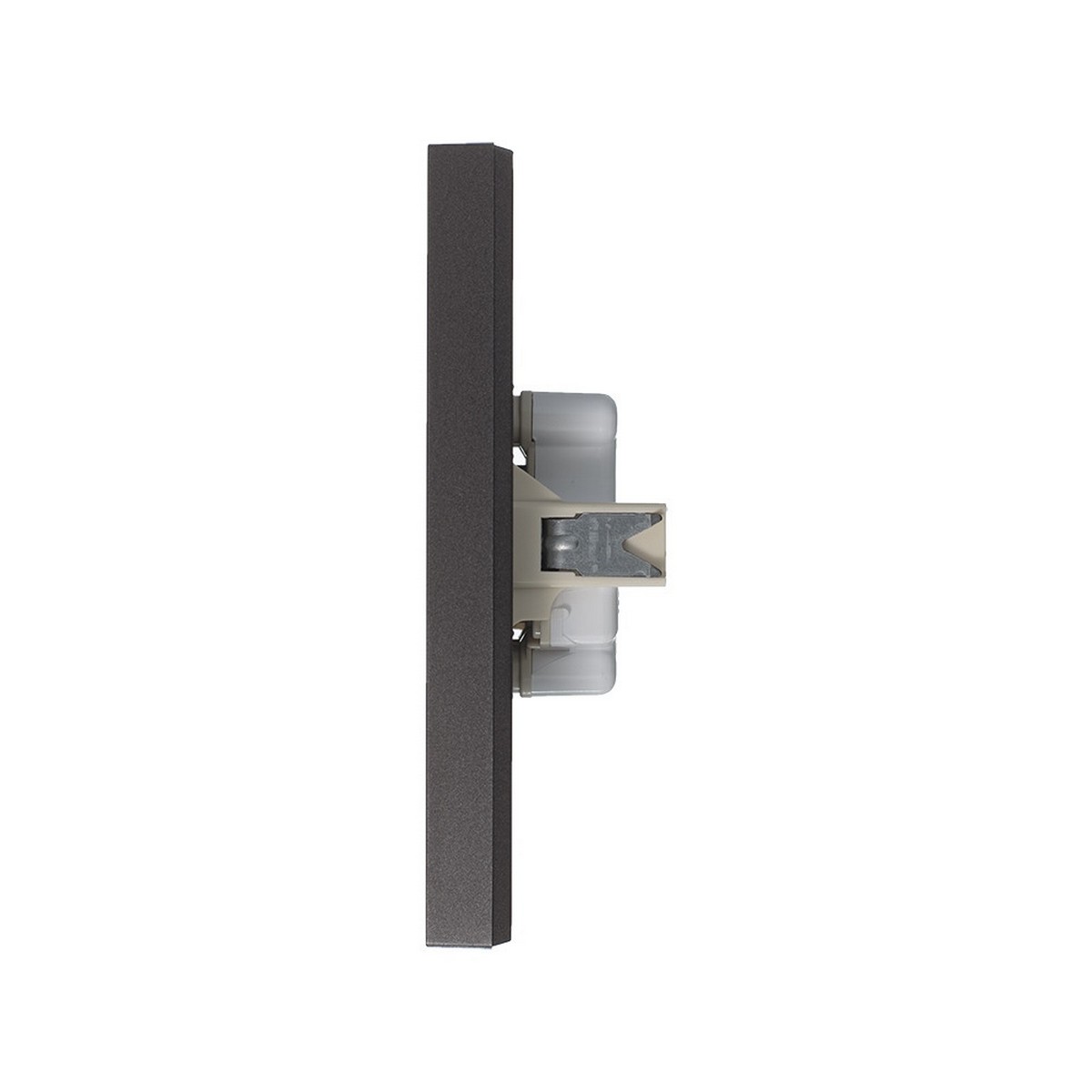 Розетка Systeme Electric AtlasDesign Мокко б/з двойная, 16А, в сборе ATN000620