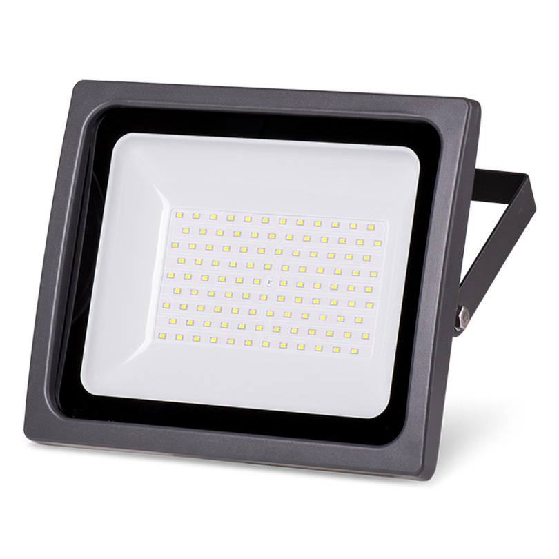 Прожектор светодиодный Wolta WFL-100W/06 100W Серый 5500K