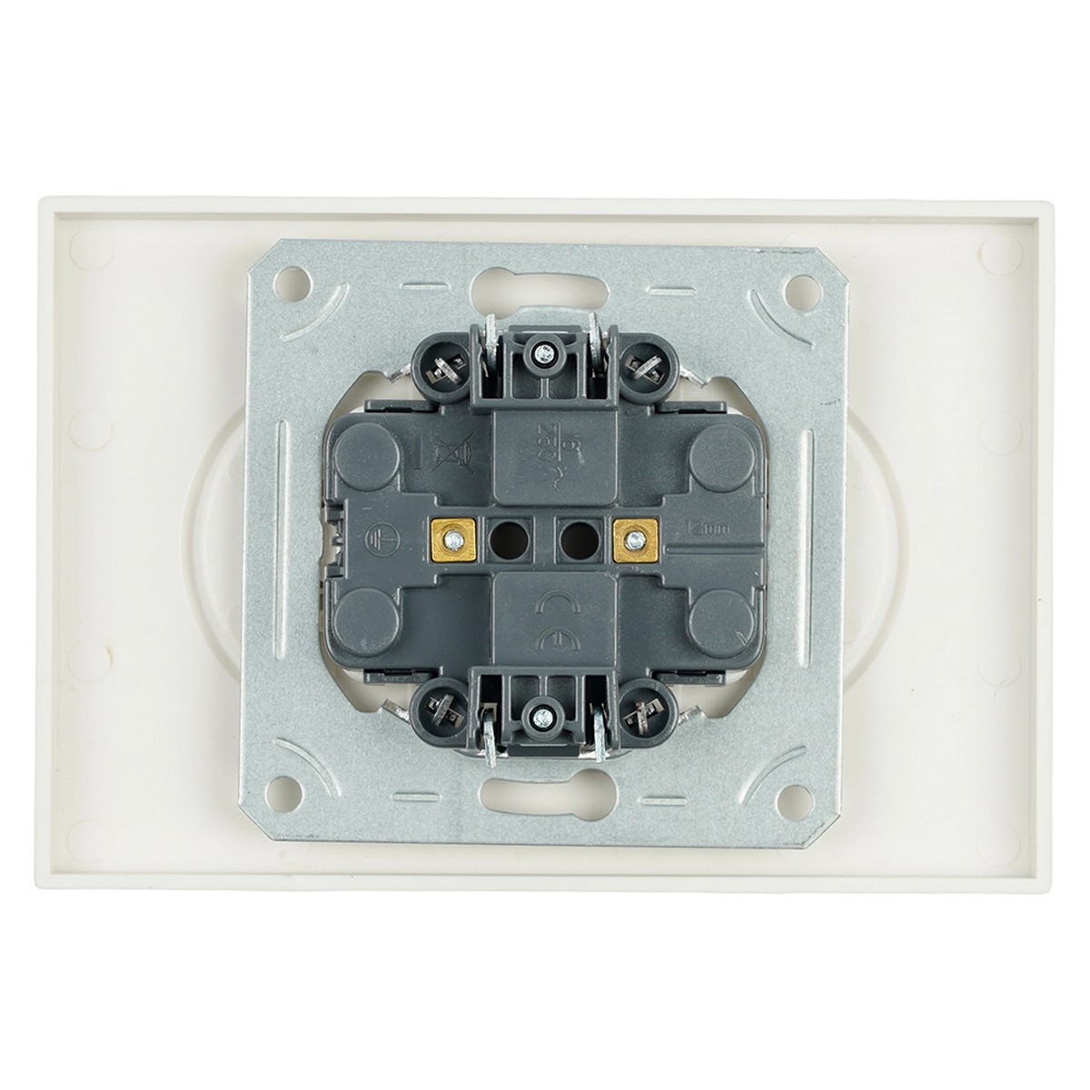 Розетка 2-ая с защитной шторкой б/з 16A STEKKER Эмили RST16-5116-08 кашемир soft touch 49903