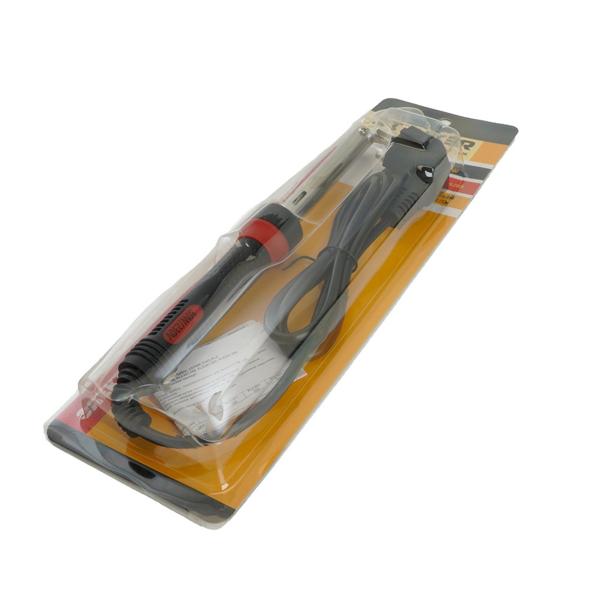 Паяльник с индикатором 80W STEKKER PLE301-80 49810