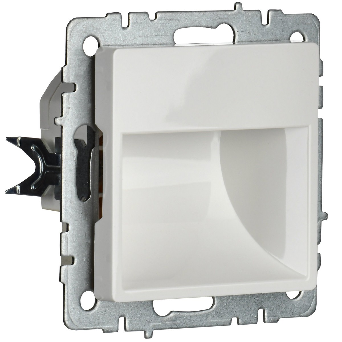 Подсветка IEK BRITE LED встраиваемая ПЛ20-БрБ белый BR-FL20-K01