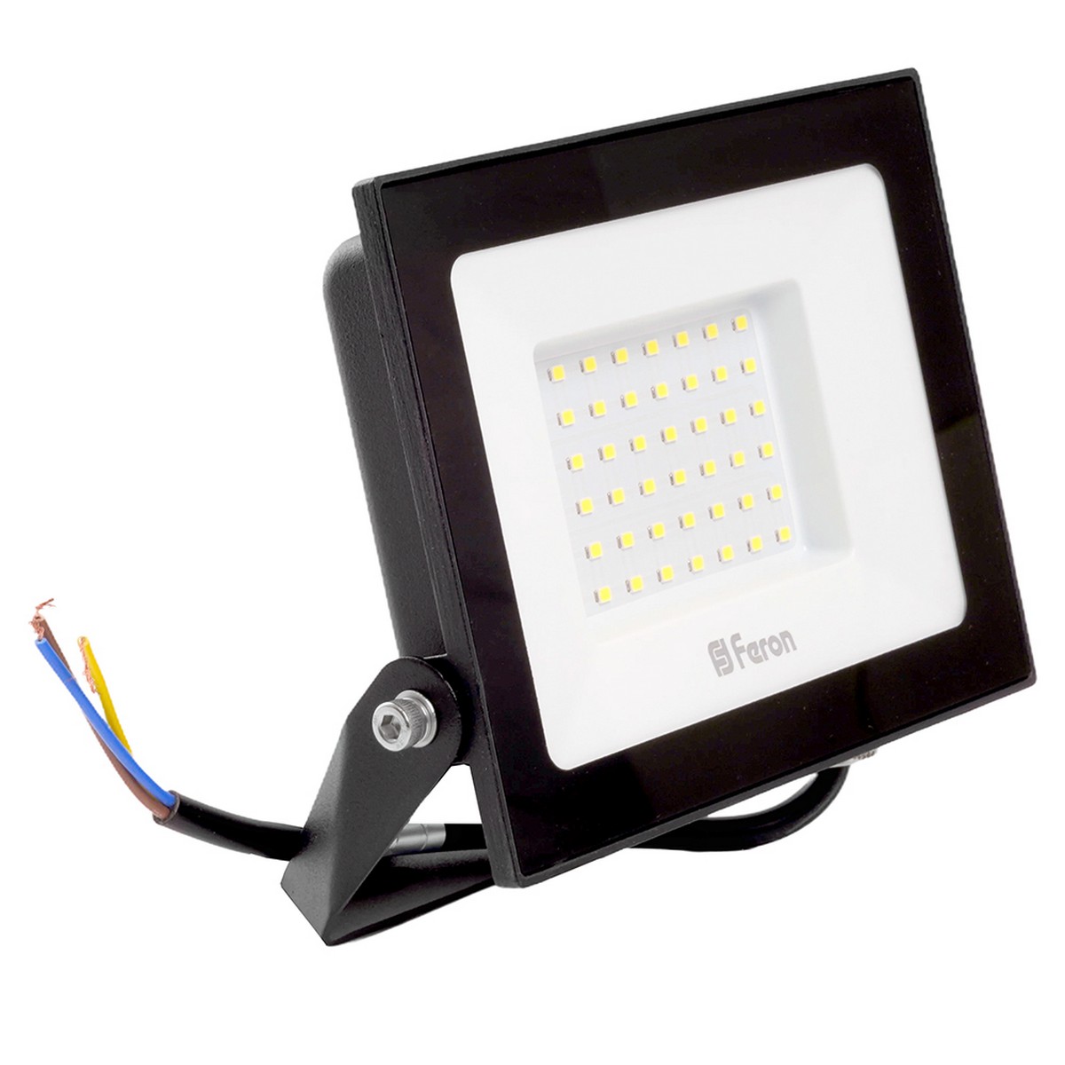 Светодиодный прожектор Feron LL-921 IP65 50W Черный 4000K 29497