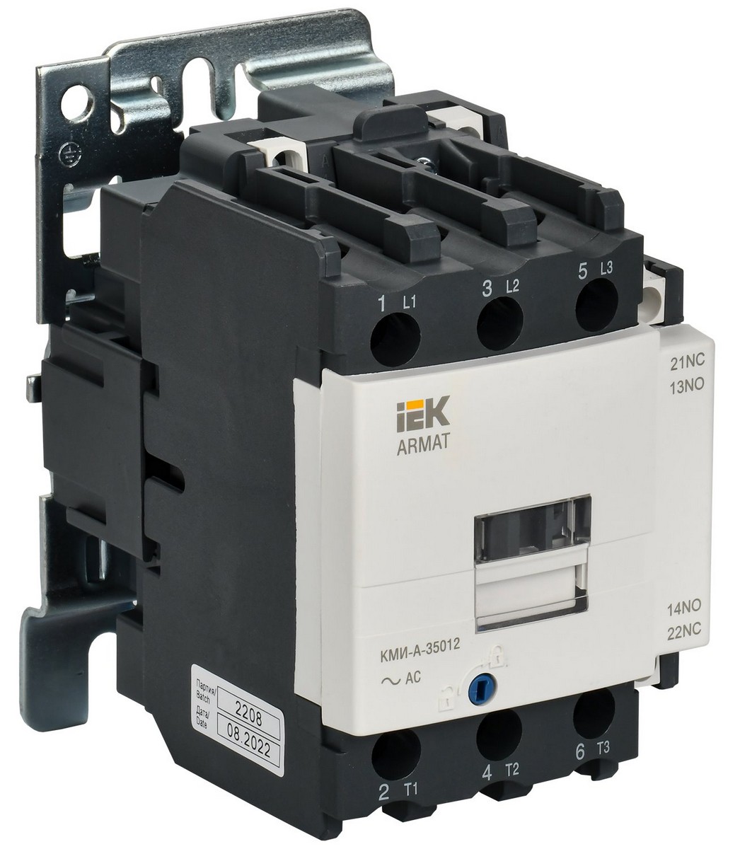 Контактор IEK ARMAT КМИ-А-35012 LC1D 50А 230В/АС3 1НО/1НЗ AR-ACC-31-050-230-11