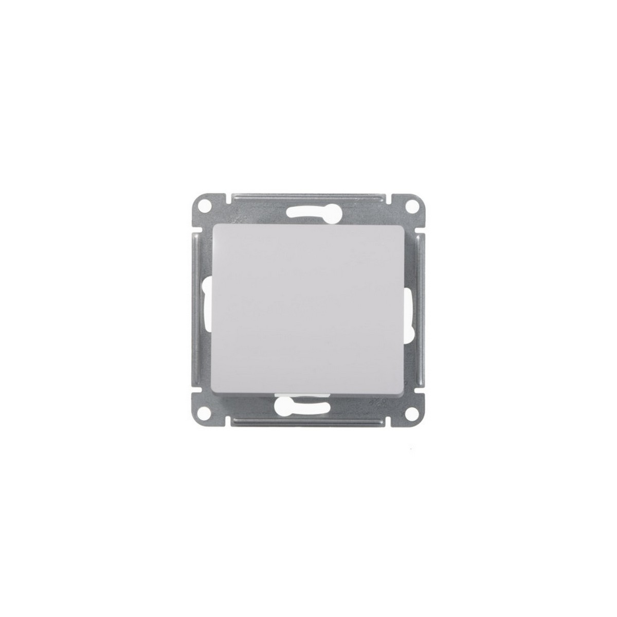 Переключатель Systeme Electric Glossa Белый 1-клавишный, сх.6 GSL000161
