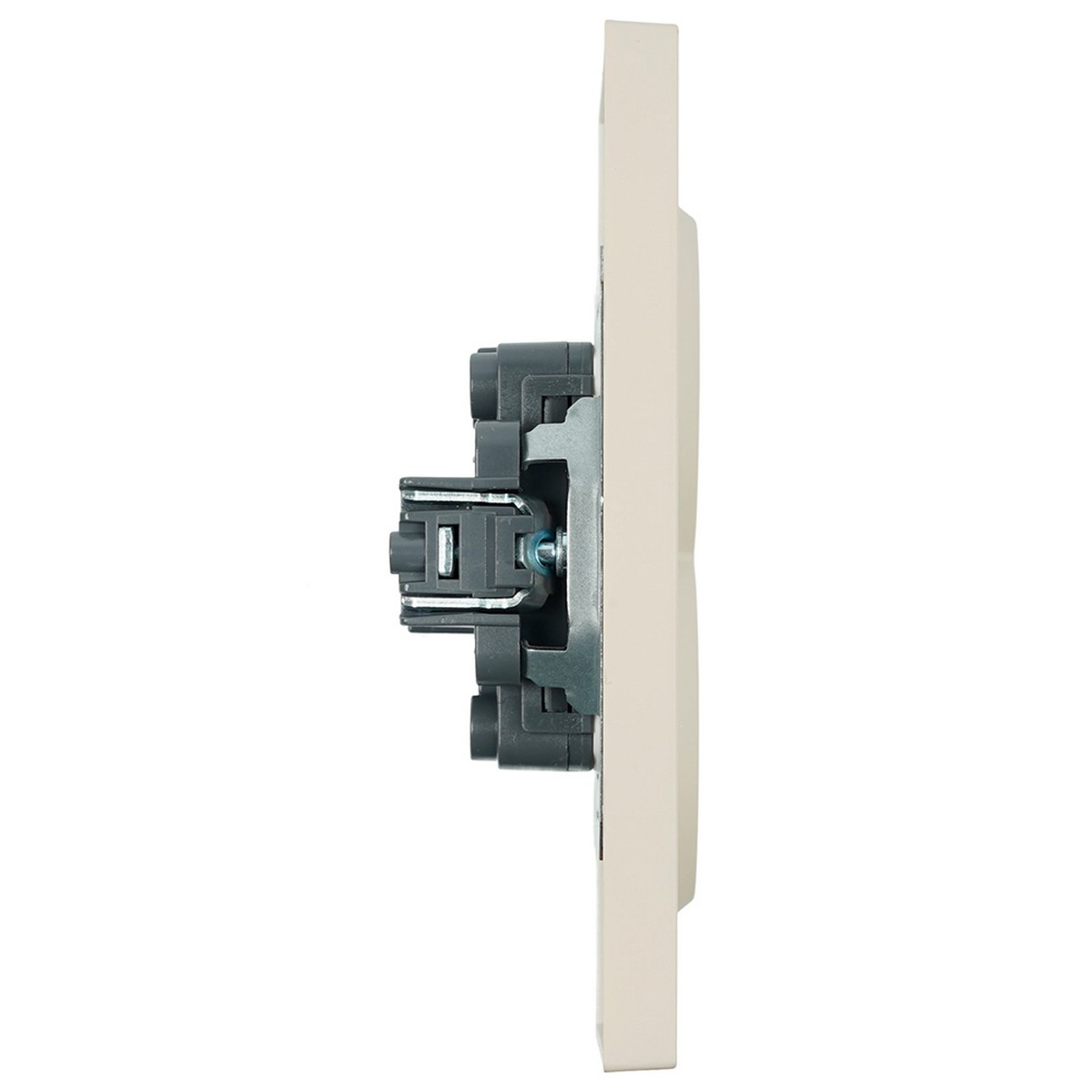 Розетка 2-ая с защитной шторкой б/з 16A STEKKER Эмили RST16-5116-08 кашемир soft touch 49903