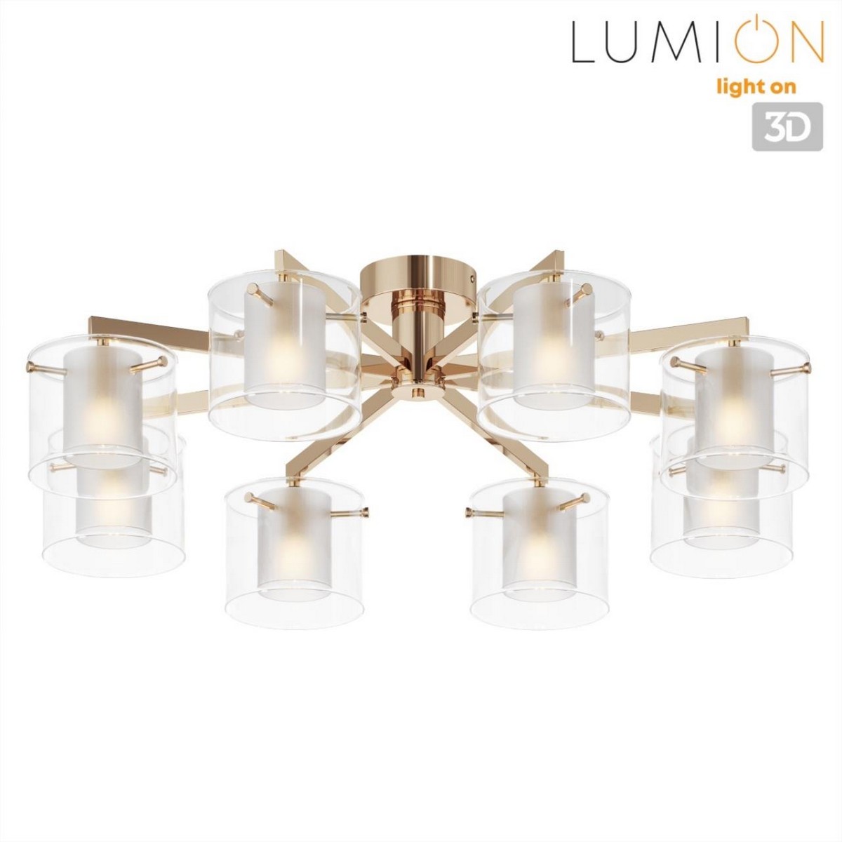 Люстра потолочная LUMION 6587/8C VERDI