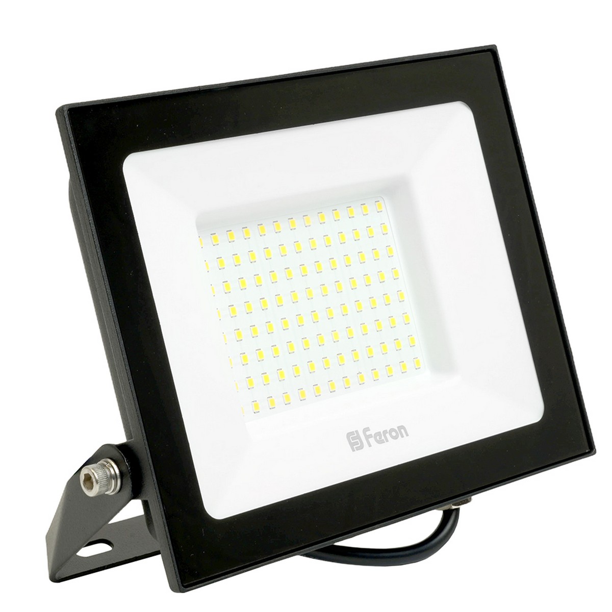 Светодиодный прожектор Feron LL-922 IP65 100W Черный 4000K 48108