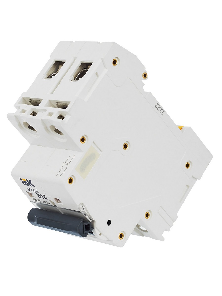 Автоматический выключатель IEK ARMAT M06N 2P B 16А AR-M06N-2-B016