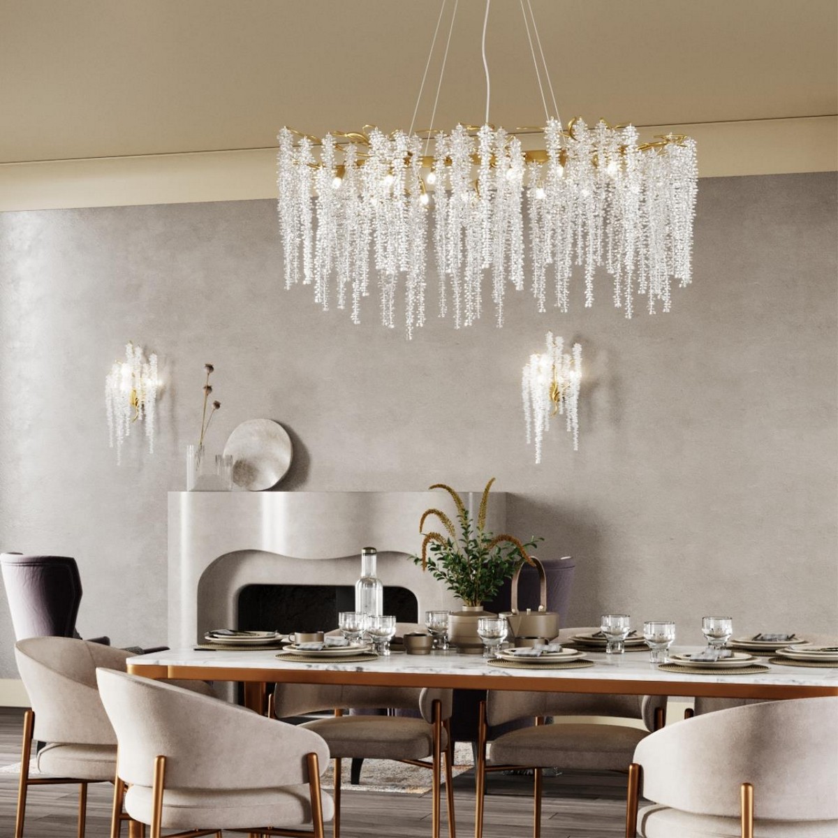 Люстра ODEON LIGHT 5005/8 Banche