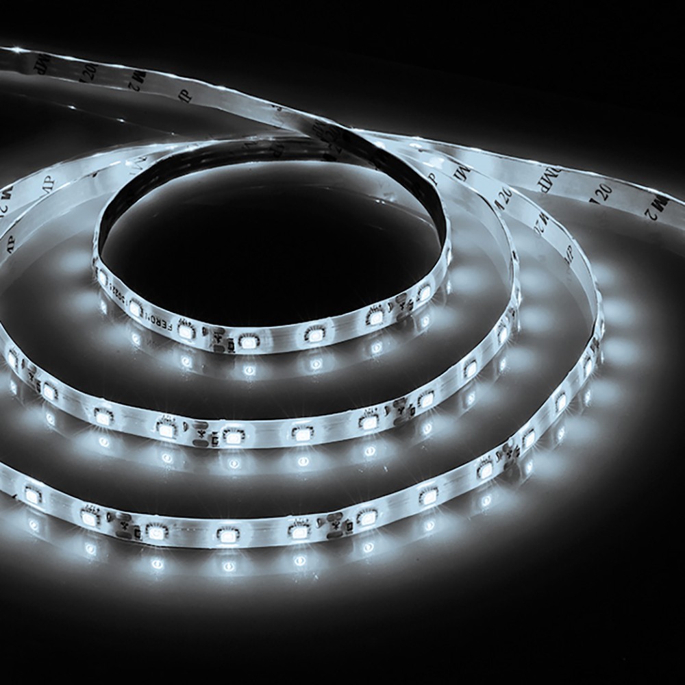 Лента светодиодная Feron LS604 60SMD(2835)/м 4.8Вт/м 12V 6500К IP65 1 метр 27752