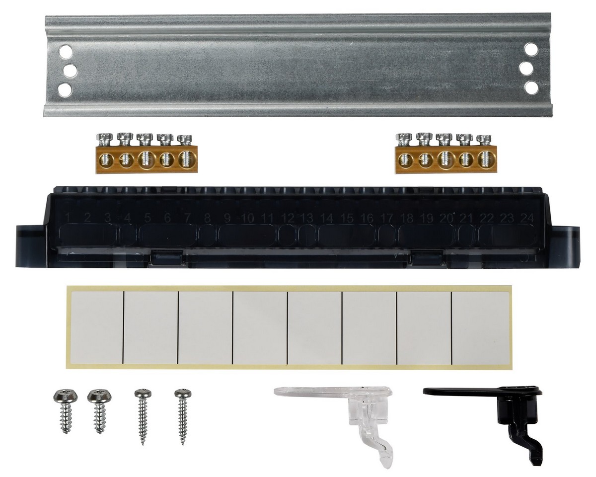 Щит пластиковый IEK UNION Compact ЩРВ-П-8 IP41 черн. пр. дв. UIC-KP12-V-08-41-K01