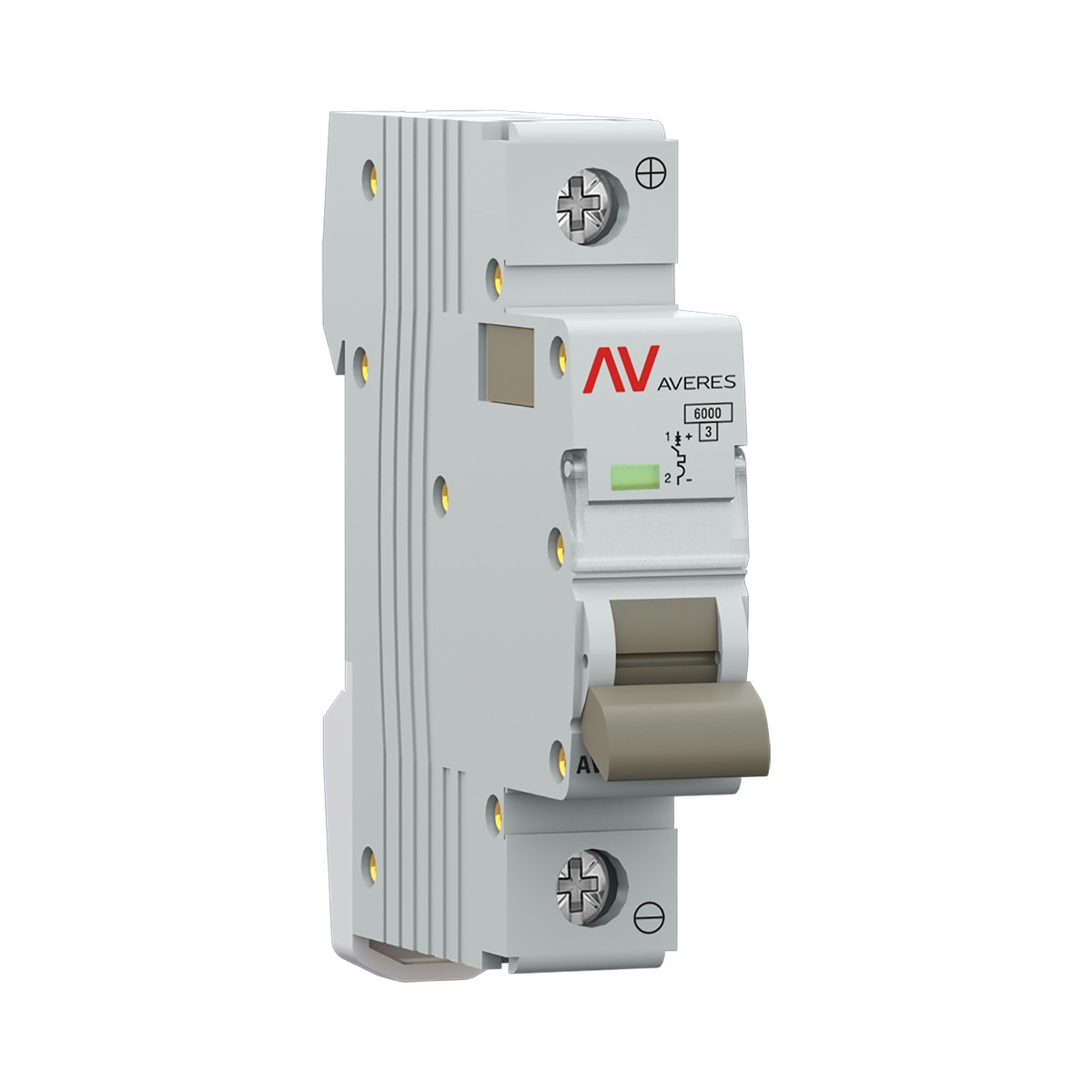 Автоматический выключатель EKF AVERES AV-6 DC 1P 16A (C) 6kA mcb6-DC-1-16C-av