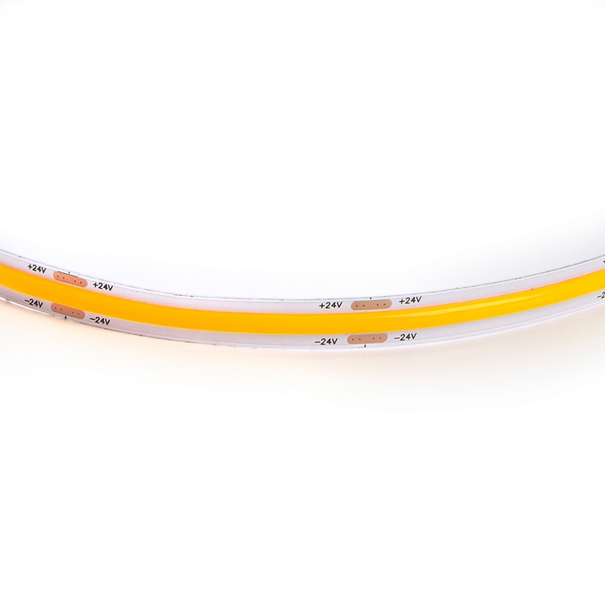 Лента светодиодная Feron LS530 COB 512SMD(2110)/м 12Вт/м 24V 6500К IP20 5 метров 48968