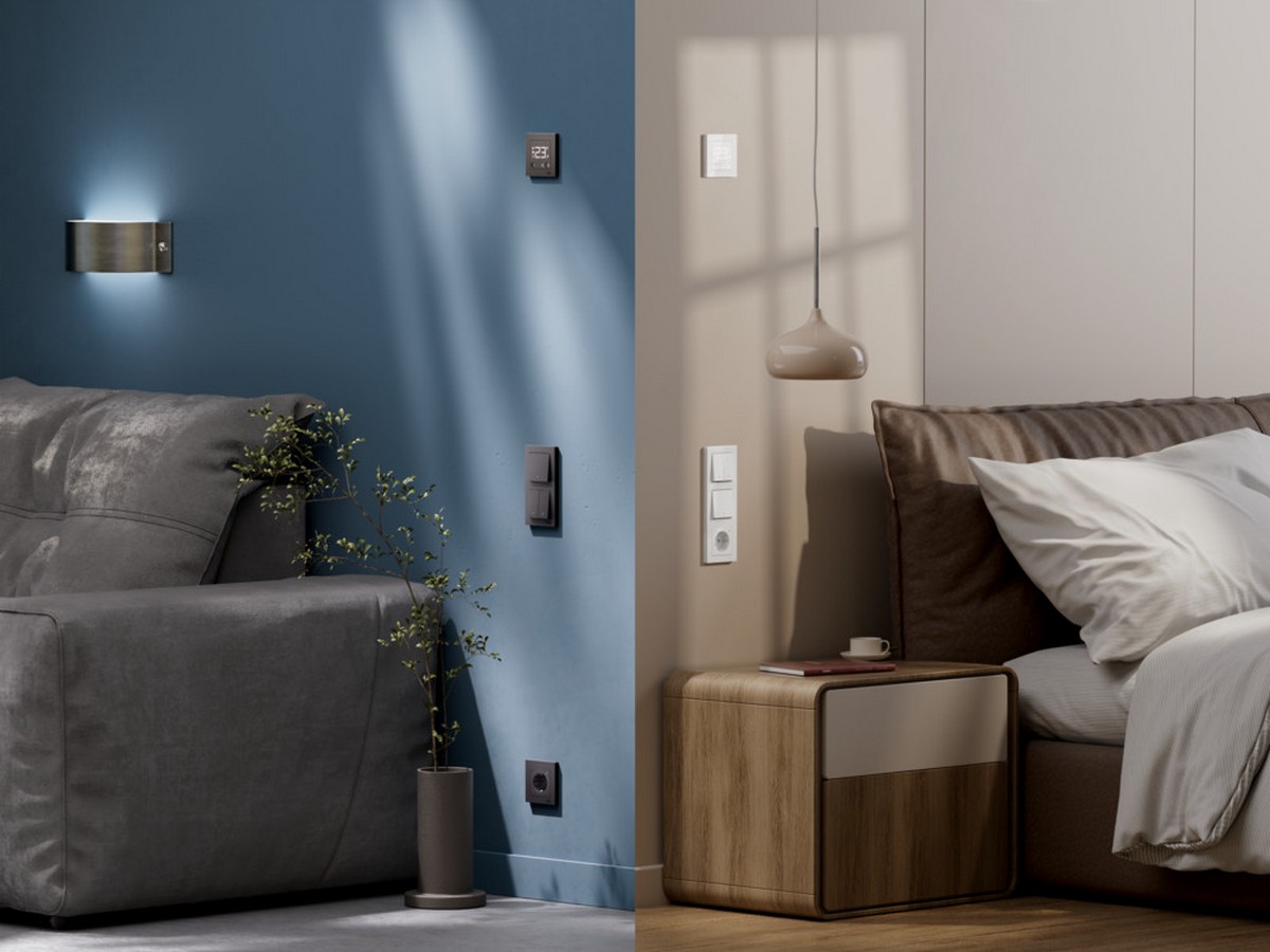 Выключатель SBER SE AtlasDesign Smart Белый 2-кл с подсв., Zigbee ATN000153Z