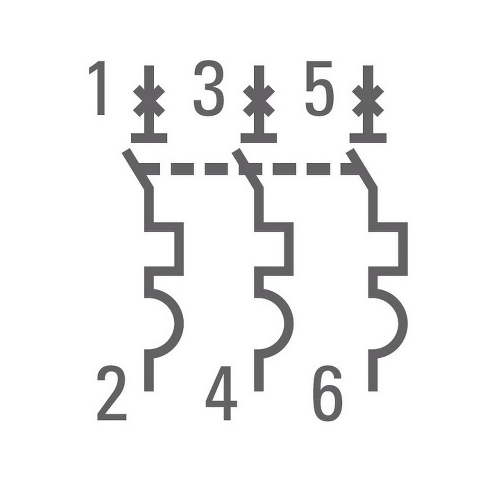 Автоматический выключатель EKF PROxima ВА 47-63 3P 10А (С) 4,5kA mcb4763-3-10C-pro