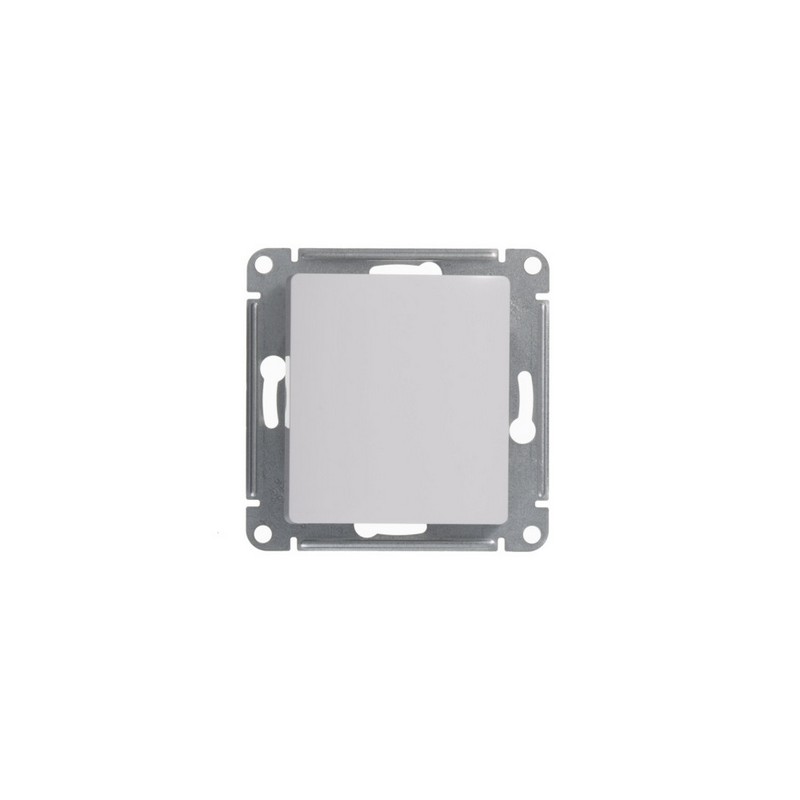 Переключатель Systeme Electric Glossa Белый 1-клавишный, сх.6 GSL000161