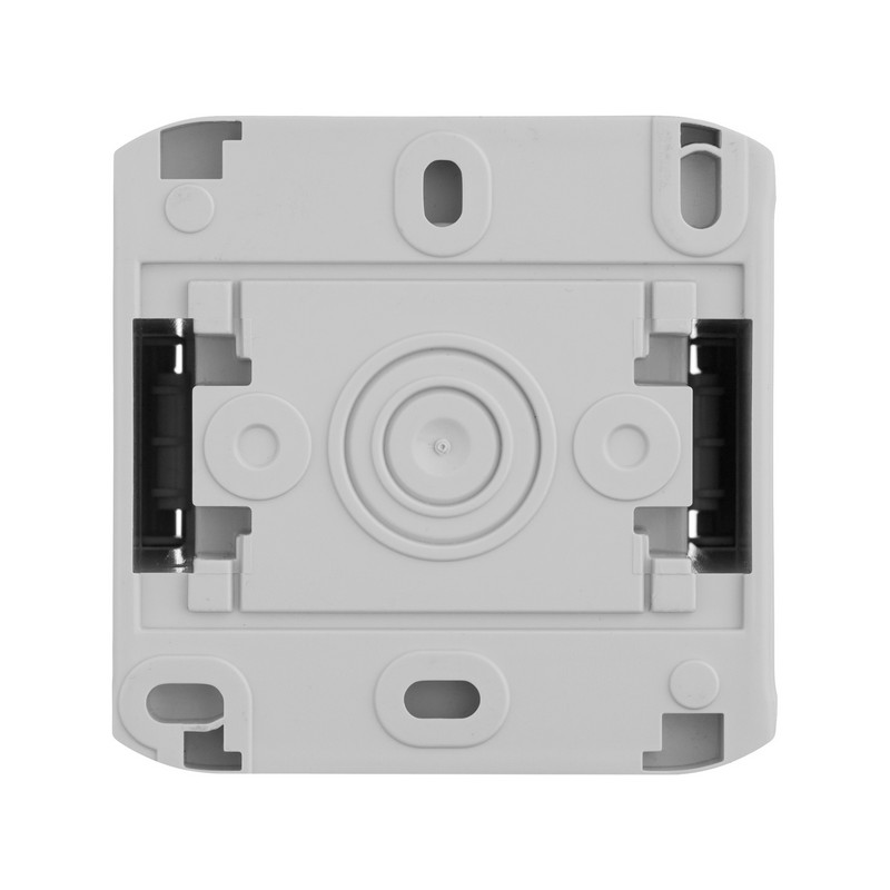 Переключатель Legrand Quteo 10A 1-клавишный проходной IP44 серый  782334