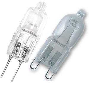 Лампы галогенные капсульные G4, G9, GY6.35