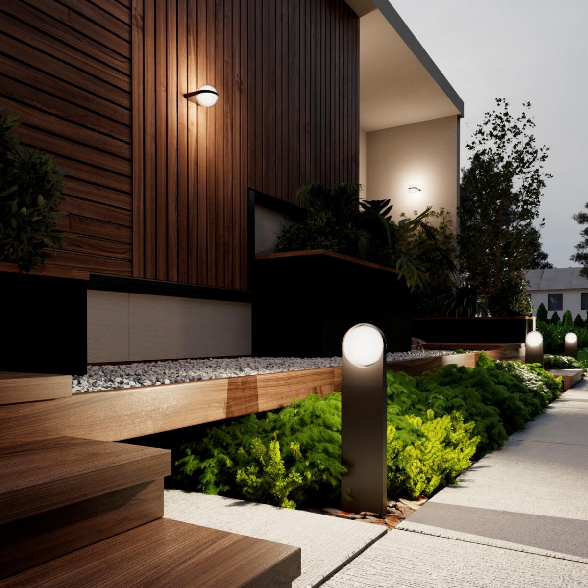 Уличный светильник ODEON LIGHT 6652/12GL TILDA