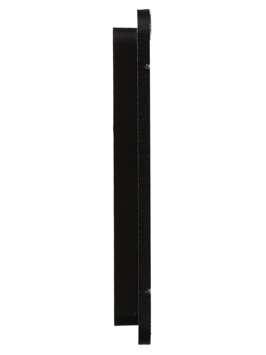 Рамка IEK BRITE DECOR Черный металл. скругл.угол 3-м РУ-3-1-Бр RE BR-M32-M-01-K02