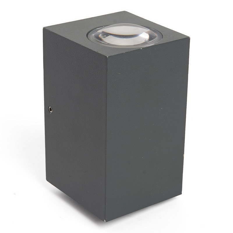 Светильник уличный светодиодный Feron DH055 2*5W 800Lm 3000K серый 48489