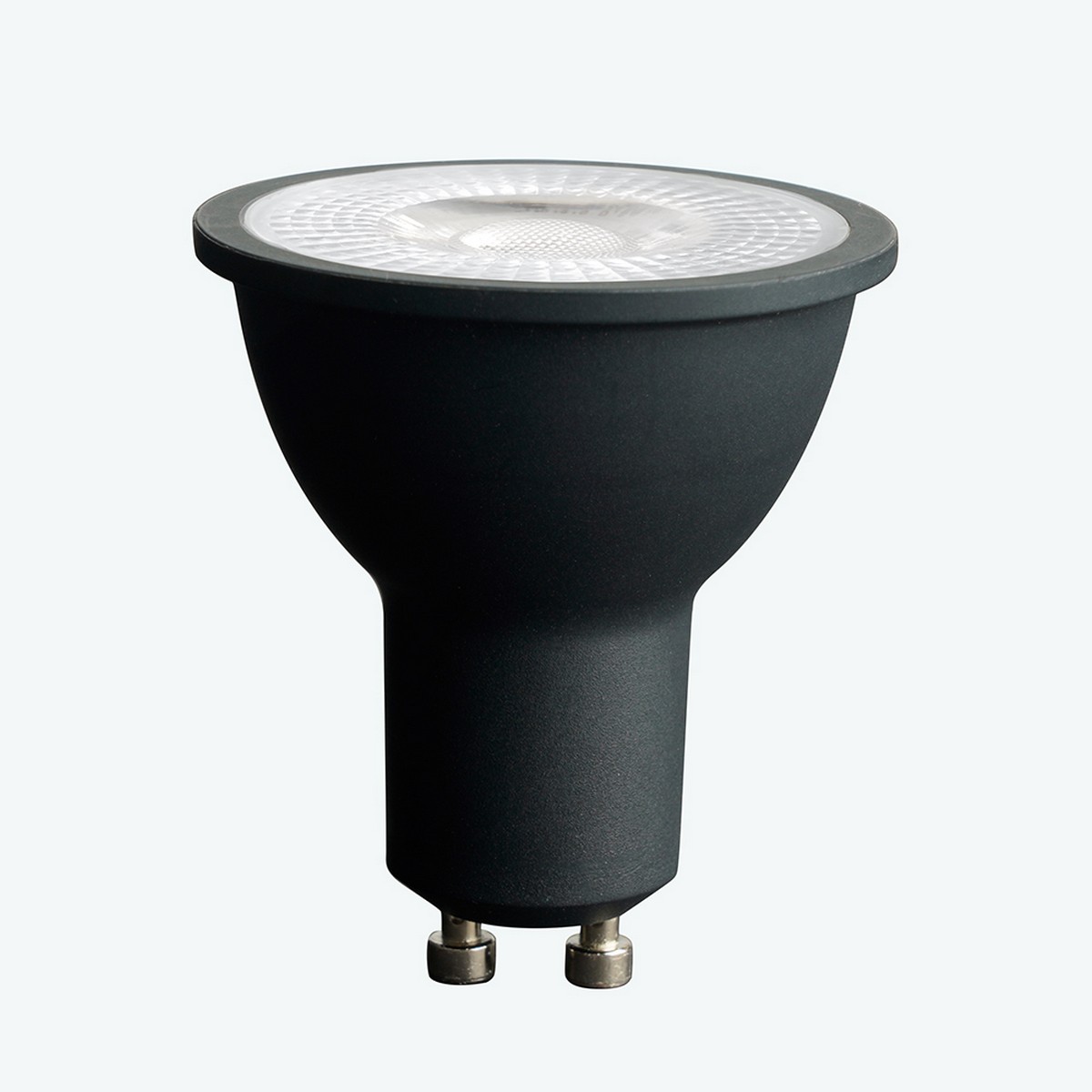Лампа светодиодная Feron.PRO LB-1607 GU10 7W 4000K в черном корпусе 48955