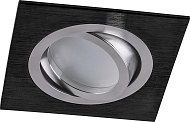 Светильник встраиваемый Feron DL2801 MR16 черный хром 32638