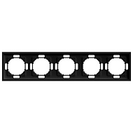 Рамка 5-ая STEKKER Эмили PFR00-5005-05 черный уголь soft touch 49862