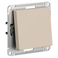 Переключатель Systeme Electric AtlasDesign Песочный 1-клавишный ATN001261
