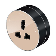 Розетка Systeme Electric MultiTrack Песочный круглая 13А/250В MTK13002P