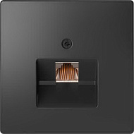 Интернет розетка RJ45 8 cat 6a Merten D-Life антрацит