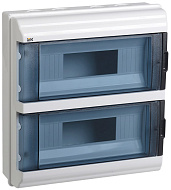 Корпус пластиковый IEK KREPTA 5 КМПн-24 IP55 белый откр.монтаж MKP72-N3-24-55