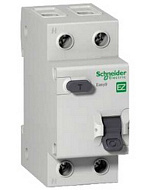 Дифференциальный автоматический выключатель SCHNEIDER ELECTRIC EASY 9 1П+Н 25A 30mA 4,5kA тип AC х-к