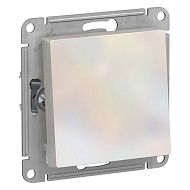 Переключатель 1-клавишный, Systeme Electric AtlasDesign Жемчуг сх.6, ATN000461