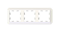 Рамка Systeme Electric AtlasDesign Antique Жемчуг 3-ая, универсальная ATN100403