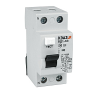 УЗО КЭАЗ ВДТ ВД1-63-2225-АС-УХЛ4 (2P 25 30mA) 221903