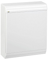 Корпус пластиковый IEK PRIME навесной ЩРН-П-24 белый/белая дверь IP41 MKP82-N-24-WD-41-10