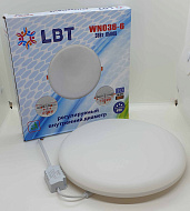 Встраиваемый светодиодный светильник LBT WN036-6 36W 6400K круглый,  регулируемый монтажный диаметр