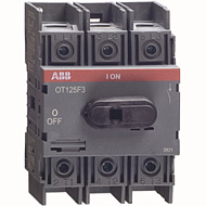Выключатель-разъединитель ABB OT100F3 3Р 100А с ручкой управления 1SCA105004R1001