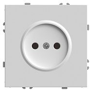Розетка 1-ая с защитной шторкой б/з STEKKER Эмили RST16-5109-01 белый фарфор soft touch 49876